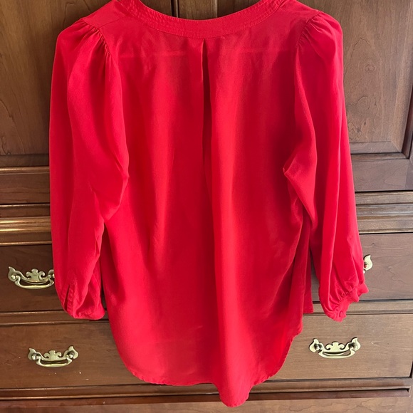 Madewell Red Blouse - Picture 3 of 3